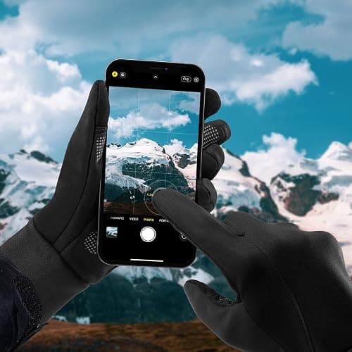 FanVince Winter Gloves Touch Screen Water Resistant Windproof Thermal for Running Cycling Driving Hiking for Men Women thumbnail 2