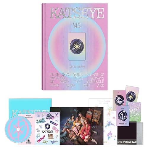 KATSEYE - EP SIS SOFT Ver. PINK Cover + Photocard + Photobook + Folded Poster - Image 1