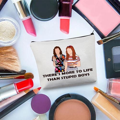 BDPWSS Scary Movie Merchandise Makeup Bag There's More To Life Than Stupid Boys Horror TV Show Gift Scary Movie Fan Gift (Stupid Boys) thumbnail 4