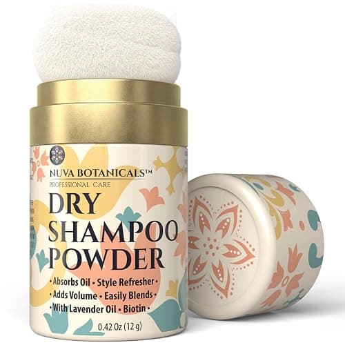 Nuva - Dry Shampoo Powder - Dry Shampoo for Women with Lavender Extract & Biotin - Voluminazing & Travel Size Shampoing Sec - 12 g thumbnail 8