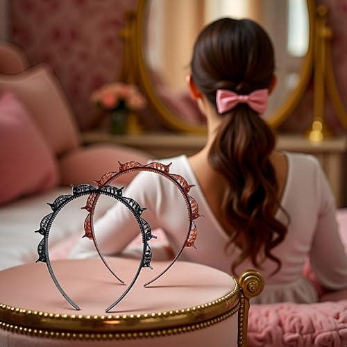 2 pcs hair clip headbands thumbnail 3