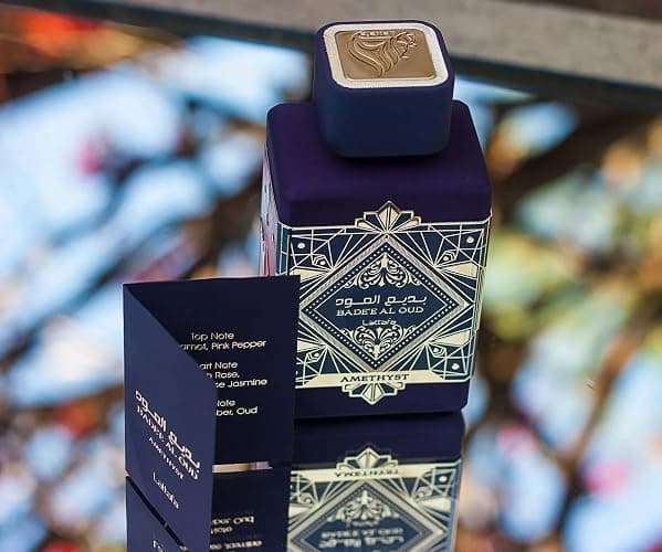 Amethyst Badee Al Oud Eau de Arabian Parfüm, 100 ml, Rosenduft, Vanille, Rose, Oud, verführerischer Duft zur Verführung der Sinne, für Damen thumbnail 7
