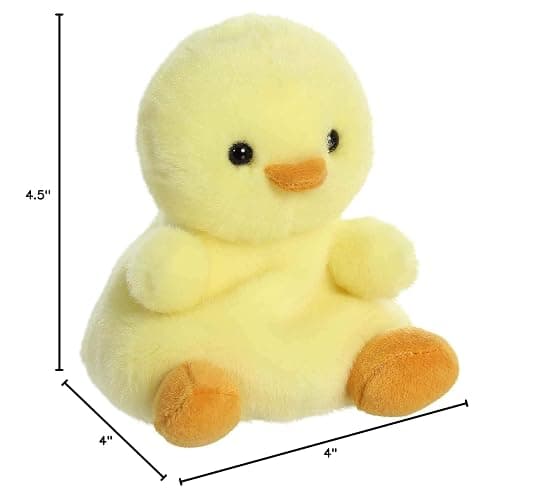 Aurora® Adorable Palm Pals™ Betsy Chick™ Stuffed Animal - Fun Collectible Plush for Kids and Adult Collectors - Perfect for Decorating Rooms and Birthday Gifts - Yellow 4.5 Inches thumbnail 2