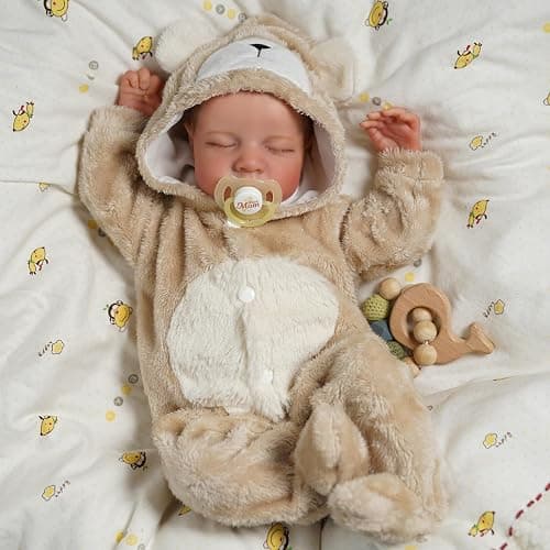BABESIDE Lifelike Reborn Baby Dolls Boy - 17-Inch Baby Soft Body Realistic-Newborn Baby Doll Silicone Full Body Vinyl Real Life Baby Dolls with Toy Accessories thumbnail 3