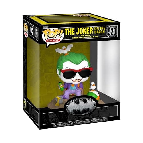 Funko Pop Deluxe: Batman's 85th Anniversary - The Joker on The Beach - Collectable Vinyl Figure - Gift Idea - Official Merchandise - Toys for Kids & Adults - Superheroes Fans - Image 1