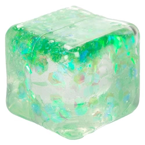 Toi-Toys Glitter stress ball squeeze cube toy anti-stress thumbnail 2