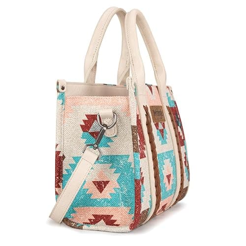 Montana West Wrangler Boho Tote Bag Aztec Top Handle Handbags and Purses thumbnail 6