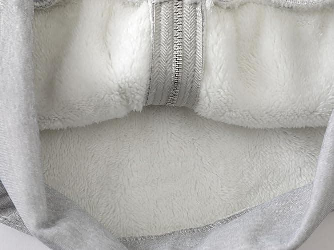 YISHATIER Y2K Fur Collar Hoodies for Women Zip Up Oversized Jacket Streetwear Crop Top Grunge Hoodies thumbnail 7