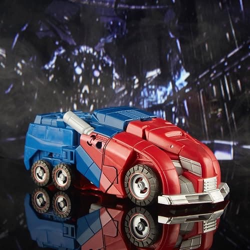 Transformers Toys Studio Series Voyager Class 03 Gamer Edition Optimus Prime Toy, 6.5-inch, Action Figure for Boys and Girls Ages 8 and Up | Transformers Studio Series 7 Inch Action Figure Voyager Class (2023 Wave 1) - Optimus Prime Reissue thumbnail 2