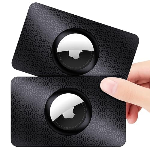 Citymore for AirTag Wallet Holder Slim Insert [2 Pack] Flexible Thin AirTag Case Cover Compatible with Apple AirTag, for Badge, Gift, Business Card Cases, Air Tag Case Accessories, Patent Pending - Image 1