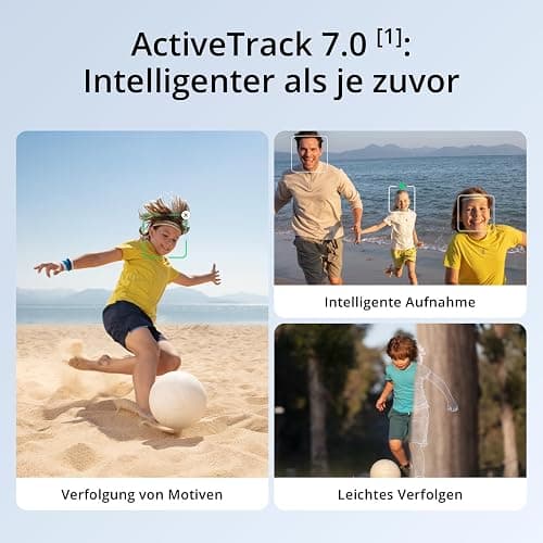 DJI Osmo Mobile 7 Gimbal-Stabilisator für iPhone, Android, integriertes Stativ, Ultraleicht, 3-Achsen-Smartphone-Gimbal, ActiveTrack 7.0, ShotGuides, EIN-klick-Bearbeitung, 10 Std. Nutzung thumbnail 3