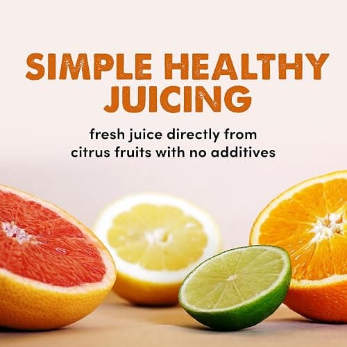Elite Gourmet ETS623 BPA-Free 40-Watt Electric Citrus Juicer, Compact, Large Volume, Pulp Control, Oranges, Lemons, Limes, Grapefruits with Easy Pour Spout, 24oz, Black/Stainless Steel thumbnail 8