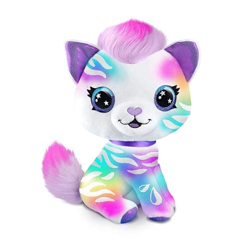 Canal Toys Personalize Airbrush Plush Large Kitty! Decorate, wash, Repeat! Customize Your own Spray Art Plush with Markers, Battery Powered Airbrush and 100+ Stencils. Ages 6+ thumbnail 13