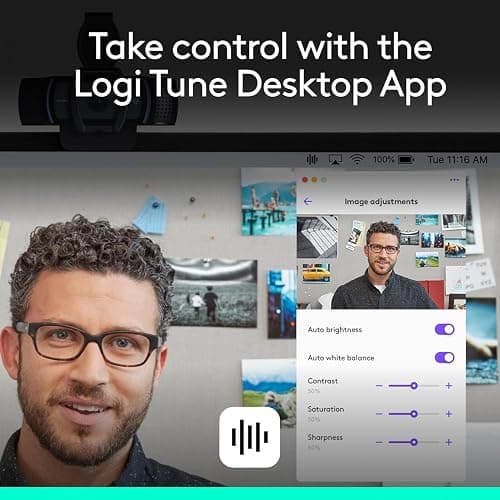 Logitech C920e HD 1080p Mic Disabled Webcam Certified Zoom and Microsoft | Certified for Zoom and Microsoft Teams, TAA Compliant thumbnail 8