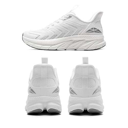 ALLSWIFIT Women's Slip On Walking Shoes Running Comfortable Tennis Breathable Non Slip Athletic Gym Workout Cross Training Fashion Sneakers thumbnail 7