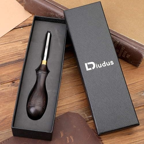 Leather Edge Bevelers, Edge Skiving Beveler 1.8mm, Leather Working Tools Leather Skiver Tool for Leathercraft Working (2#) thumbnail 3