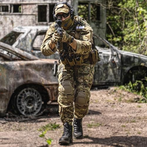 VOTAGOO GEAR G3 Combat Uniform Set for Men Tactical Camouflage Clothing Hunting Paintball Suit with Knee & Elbow Pads thumbnail 5