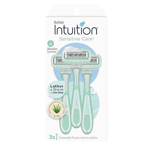 Schick Intuition Disposable Razors for Sensitive Skin
