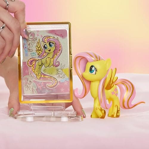 My Little Pony Kayou Friendship in the Cards (Amazon Exclusive) | 4 Special Edition Pony Toys with Collectible Cards & Display Stands, Ages 3+ thumbnail 6