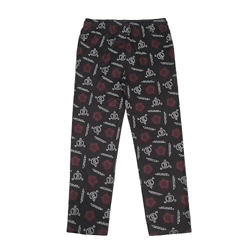 Bioworld Supernatural Logo & Runes All-Over Print Men's Black Sleep Pajama Pants thumbnail 4