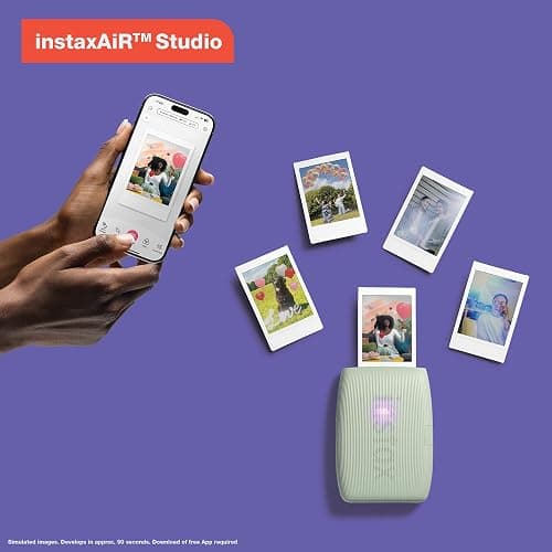 Fujifilm Instax Mini Link 3 Smartphone Printer - Clay White thumbnail 4