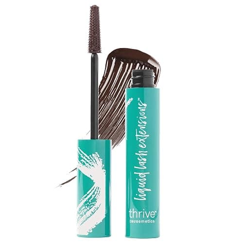 Thrive Causemetics Liquid Lash Extensions Tubing Mascara - Crystal (Brown Black) - Image 1