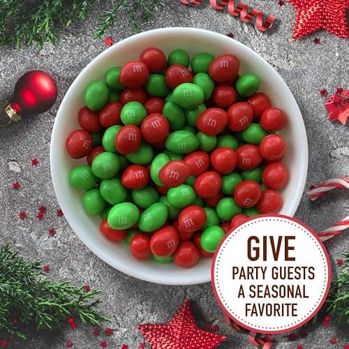 M&M'S Peanut Milk Chocolate Candy, Christmas Stocking Stuffers, Bulk Christmas Candy 38 oz Bag thumbnail 6