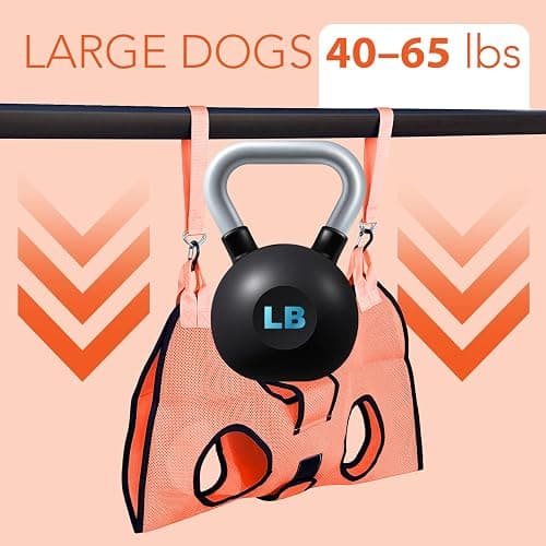 HamInWay Pet Grooming Hammock – Large Dog Grooming Sling for Nail Trimming, Bathing & Ear/Eye Care – Pink thumbnail 7