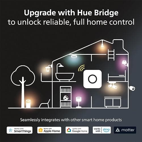 Philips Hue Go Smart Portable Dimmable Table Lamp, White - White and Color Ambiance LED Color-Changing Light - 1 Pack - Indoor and Outdoor Use - Control with Hue App or Voice Assistant thumbnail 8