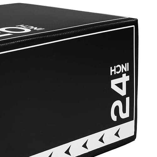 BalanceFrom 3-in-1 Foam Plyometric Jump Box for Home Gym with Multiple Height Options – Versatile Plyo with Non-Slip Surface for Strength, HIIT, Step-Ups, and Agility Training thumbnail 7