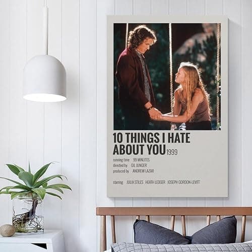 10 Things I Hate About You Classic Movie Posters Vintage Wall Art Canvas Painting for Bedroom Living Room Decor 08x12inch(20x30cm) Unframe-style-2 thumbnail 5