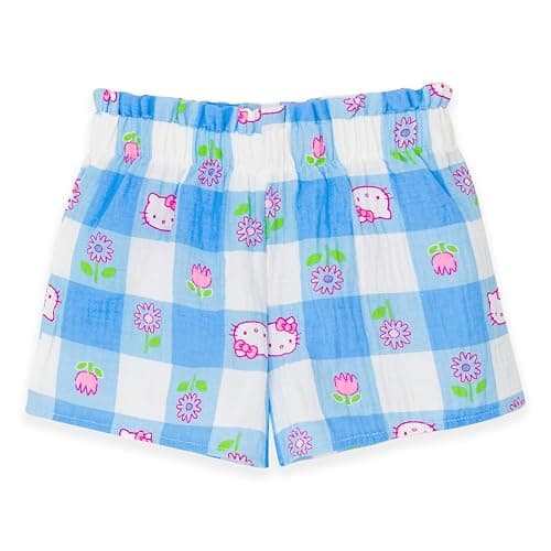 Hello Kitty Girls Square Neck Tank Top and Shorts Outfit Set Toddler to Big Kid Sizes (2T - 16) thumbnail 3