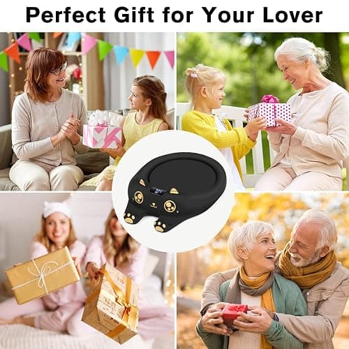 PUSEE Mug Warmer,Coffee Warmer for Desk Candle Warmer Auto Shut Off,Coffee Cup Warmer with 3 Temp Settings,Electric Beverage Warmer Plate for Coffee,Tea,Water Milk and Cocoa(Not Include Cup) thumbnail 7