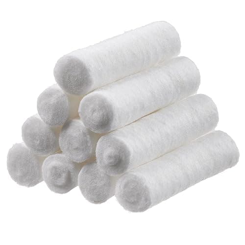 100 Dental Cotton Rolls, One Inch Nosebleed Plugs for Kids or Adults - Extra Absorbent Blood Clotting, Cotton Rolls (100 Count) thumbnail 6
