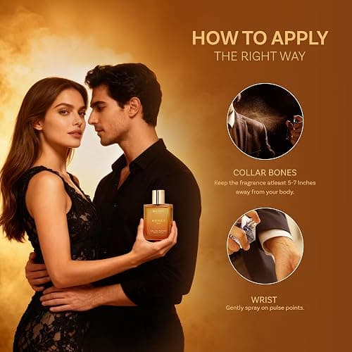 BellaVita Luxury Honey Oud Eau de Parfum (3.4 fl. oz.) | Patchouli, Vanilla, Bergamot, Floral & Spicy + Made with Clean & Vegan Essentials Oils + Cruelty Free | Long-Lasting Unisex Fragrance thumbnail 4