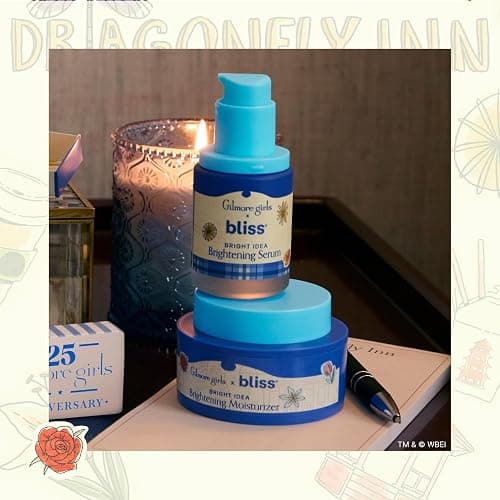 Gilmore Girls x Bliss Bright Idea Vitamin C Skincare Duo with Brightening Serum for Dark Spots and Brightening Plumping Daily Moisturizer thumbnail 9