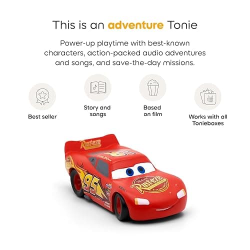Tonies Lightning McQueen Audio Toy Figurine from Disney and Pixar's Cars thumbnail 4