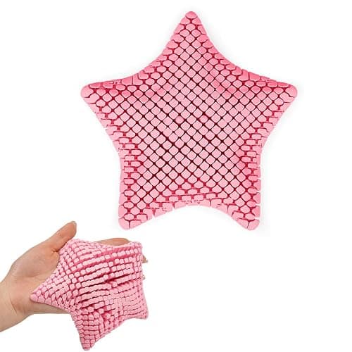 Cute 3D Printed Squishy Articulating Starfish - Stress Relief Fidget Starfish Toy, Unique Desk Decor & Flexible Gift Idea (F2) - Image 1