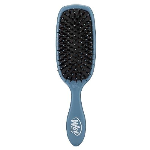 Wet Brush Shine Enhancer Hair Brush, Elemental Blue, Ultra-Soft IntelliFlex Bristles, Natural Boar Bristles for All Hair Types, For Women and Men, Wet and Dry, All Ages - Image 1