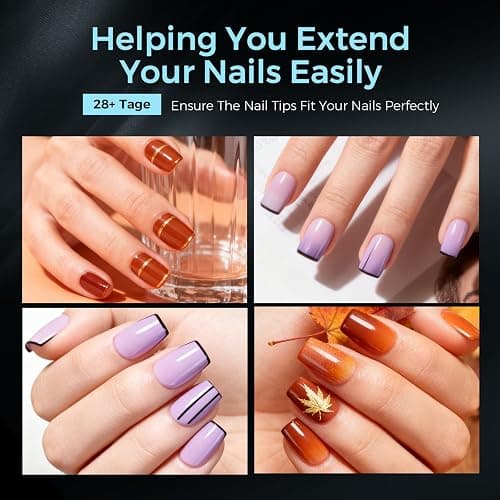 TOMICCA Extra Short Coffin Nail Tips 510PCS, 15 Sizes Ultra Matte Nail Tips for Acrylic Fake Nails, Short Coffin Nails for DIY Salon, Clear Gel Nail Extension Tips for Beginners & Nail Techs thumbnail 2
