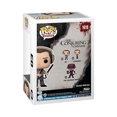Funko Pop! Movies: The Conjuring – Ed Warren - Vinyl-Sammelfigur - Geschenkidee - Offizielle Handelswaren - Spielzeug Für Kinder und Erwachsene - Movies Fans - Modellfigur Für Sammler thumbnail 3