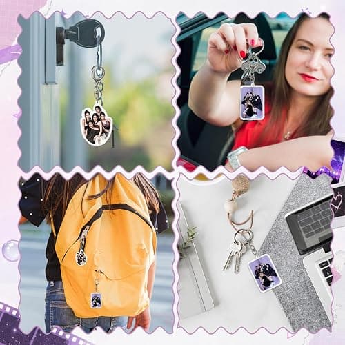 NlsqUK Illit Merch Set, Illit Merch Gifts Set Including Postcards Keychains | 2 Box of Cards＆2 Keychains Gifts for Fans thumbnail 5