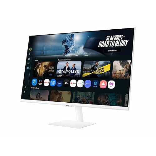 Samsung 32” Smart Monitor M7 (M70F) 4K UHD Display, Samsung Vision AI, Smart TV Apps, Gaming Hub, USB-C, HDMI and USB-A, White, LS32FM703UNXZA, 2025 thumbnail 14