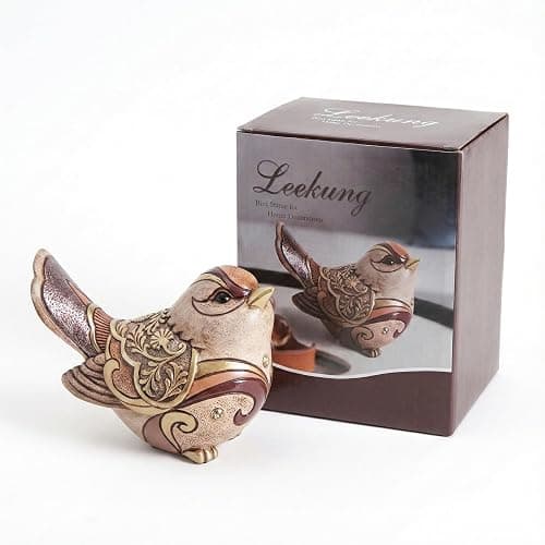 Bird Figurines For Home Decor,Bird Statue Sculpture For Shelf Decor Accents,Boho Bird Decorations For Table Office Living Room Bedroom,Retro Animal Statues Decorative Bird Gifts For Bird Lovers Women thumbnail 8