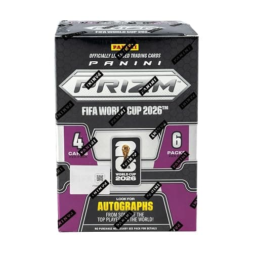 2026 Panini Prizm World Cup Soccer Exclusive Trading Cards Value Box | 2026 Panini Prizm World Cup Soccer Exclusive Trading Cards Value Box - Image 1