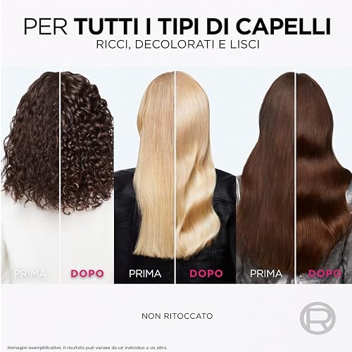 L'Oréal Paris Elvive Glycolic Gloss Balsamo da 150ml + Shampoo da 200ml + Siero Senza Risciacquo da 150ml + Trattamento Laminazione 5 minuti da 200ml per Capelli Spenti e Porosi - 4 flaconi thumbnail 5