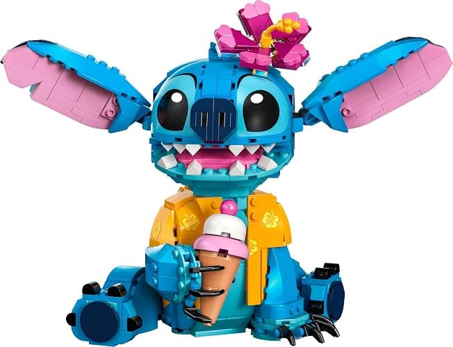LEGO | Disney Stitch Toy - Play & Display Figure with an Ice-Cream Cone & Decorative Flower - Gift for 9+ Year Old Girls, Boys & Lilo & Stitch Movie fans - 43249 thumbnail 10