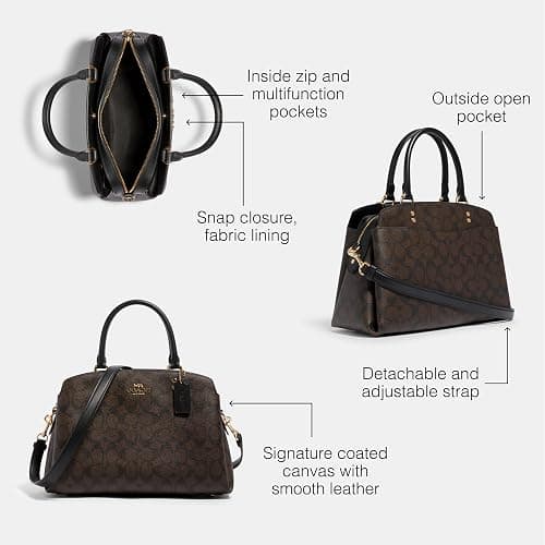 COACH Unisex Lillie Carryall thumbnail 4