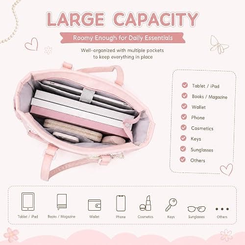 Ita Bag Cute Y2k-Style Itabag with a Transparent Display Window, Lace Shoulder Bag for Anime Badges, Pins and Charms thumbnail 6