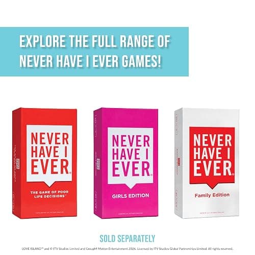 Never Have I Ever Love Island - Love Island Party Game - Uncover Secrets, Share Stories, and Clear Your Hand - The Classic Viral Hilarious and Funny Icebreaker for Adults, 3-6 Players, Ages 17+ thumbnail 7